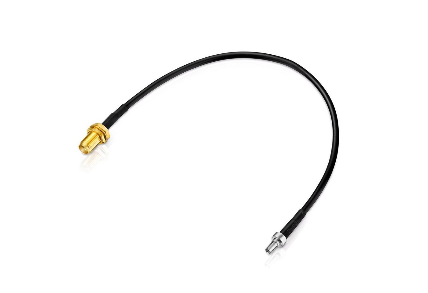 adaptare adaptare 60691 20 cm Pigtail CRC9-Stecker gerade / SMA-Buchse Adapter- SAT-Kabel von adaptare