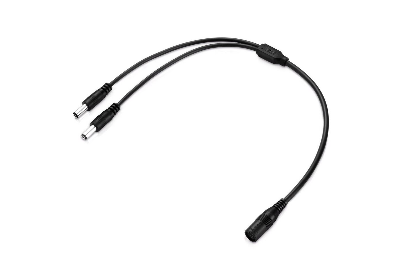 adaptare adaptare 93532 Niedervolt Y-Kabel (DC-Hohlbuchse auf 2x Hohlstecker), Stromkabel von adaptare