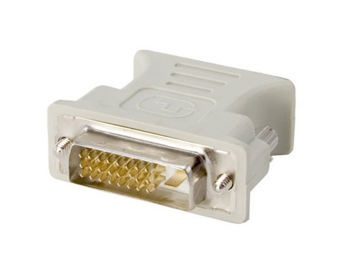 adaptare adaptare Analoger Monitoradapter DVI-D-Stecker VGA-Kupplung (24+1-poli Video-Adapter von adaptare