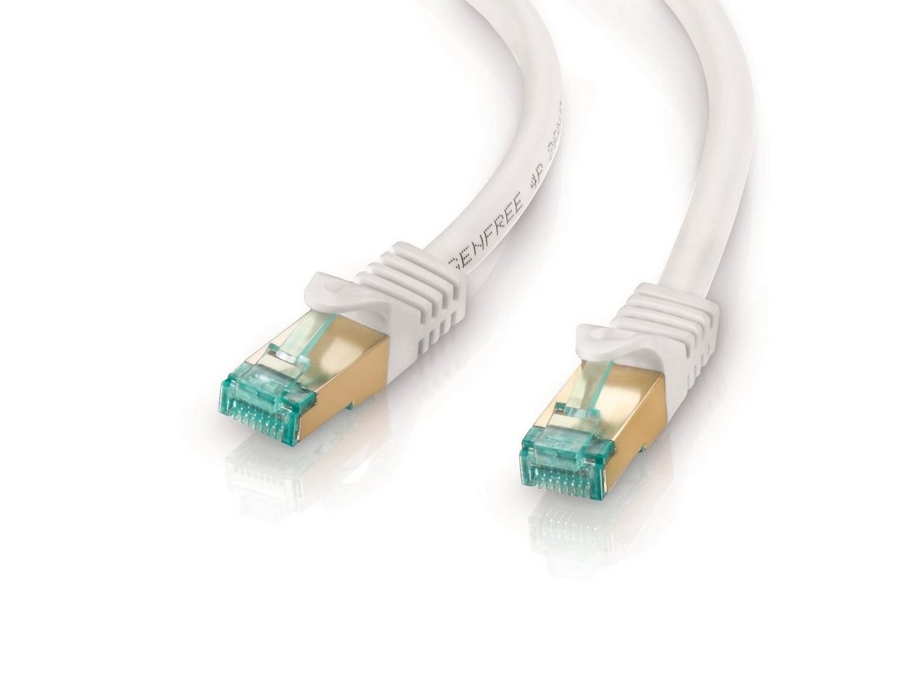 adaptare adaptare RJ45 Ethernet-Netzwerkkabel (S/FTP, PIMF, CCA AWG26/7), mit LAN-Kabel von adaptare