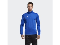 Adidas Core 18 Training Top, Bluse, Erwachsener, Männlich, Blau, Weiß, Langärmlig, Polyester von adidas