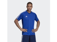Adidas Tiro 19 Training Jersey, T-Shirt, Erwachsener, Männlich, Blau, Weiß, Kurzärmel, Polyester von adidas