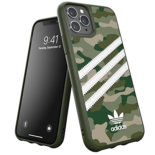 adidas 36375 Originals Schutzhülle, kompatibel mit iPhone 11 Pro, Schutzhülle für Mobiltelefon, Bedruckt, Tarngrün von adidas