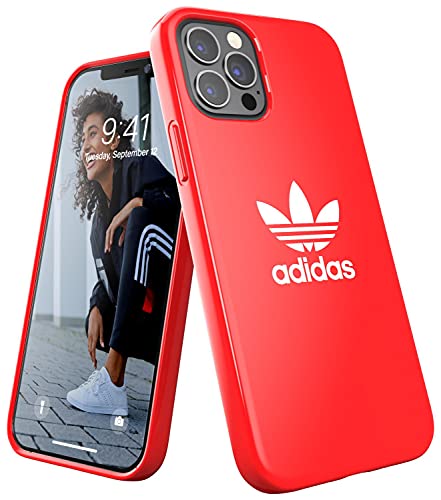 adidas EX7960 Hülle Entwickelt für iPhone 12 / iPhone 12 Pro 6.1, Fallgeprüfte Hüllen, stoßfeste erhöhte Kanten, Original Snap Case Schutzhülle, Scharlachrot adidas EX7960 Hülle Entwickelt für iPhone 12 / iPhone 12 Pro 6.1, Fallgeprüfte Hüllen, stoßfeste erhöhte Kanten, Original Snap Case Schutzhülle, Scharlachrot von adidas