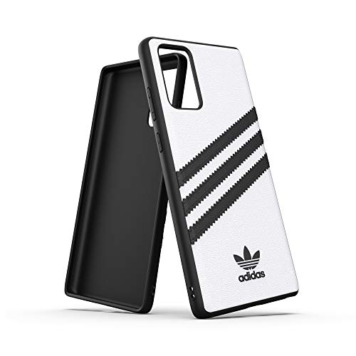 adidas Handyhülle Entwickelt für Samsung Galaxy Note 6.3 Hülle, Fallgeprüfte Hüllen, stoßfeste erhöhte Kanten, Original Formgegossene Schutzhülle, Weiß und Schwarz von adidas