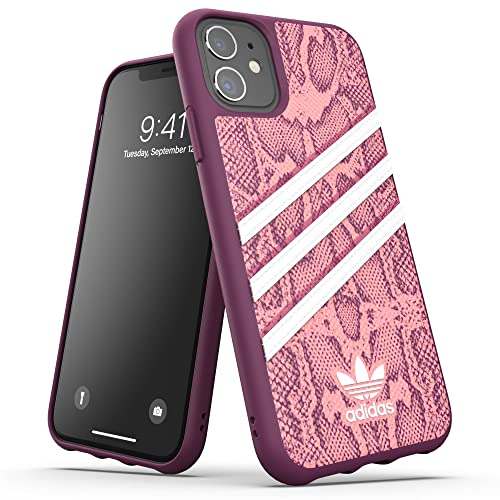 adidas Handyhülle Entwickelt für iPhone 11 Pro Hülle, Fallgeprüfte Hüllen, stoßfeste erhöhte Kanten, Original Formgegossene Schutzhülle, Beere und Rosa von adidas