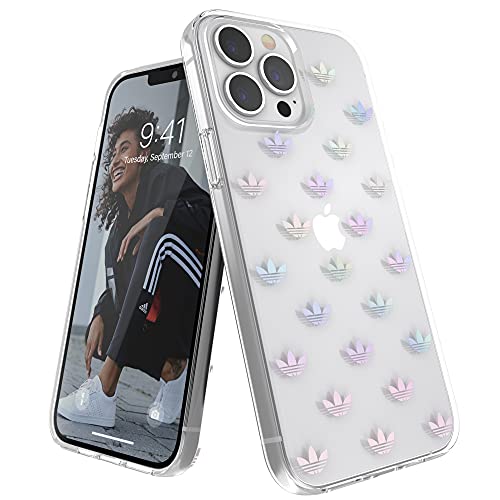 adidas Hülle Entwickelt für iPhone 13 Pro Max 6.7, Fallgeprüfte Hüllen, stoßfeste erhöhte Kanten, Original Schutzhülle, Transparent von adidas