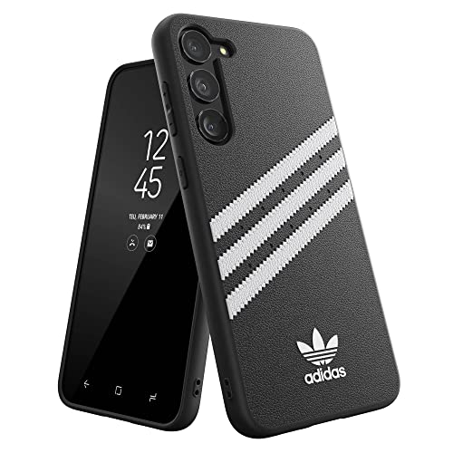 adidas Hülle Entworfen für Samsung Galaxy S23 Plus 6,6 Zoll | Stoßfester Fallschutz | Kompatibel mit kabellosem Laden | Schwarz-Weißes DREI Streifen Design | Schützende Originals Handyhülle adidas Hülle Entworfen für Samsung Galaxy S23 Plus 6,6 Zoll | Stoßfester Fallschutz | Kompatibel mit kabellosem Laden | Schwarz-Weißes DREI Streifen Design | Schützende Originals Handyhülle von adidas