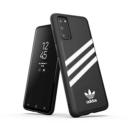 adidas Originals Designed für Samsung Galaxy S20 Hülle DREI Streifen Schutzhülle - Schwarz und Weiß - 6.2 Zoll von adidas