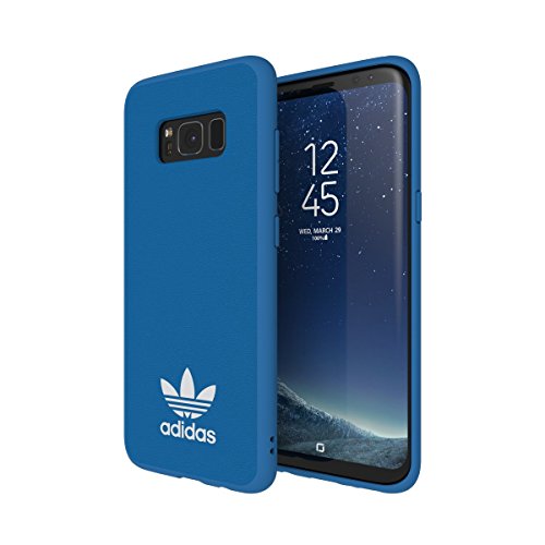 adidas Originals Moulded Case Handyhülle für Samsung Galaxy S8 - Blau/Weiß Bluebird/White von adidas
