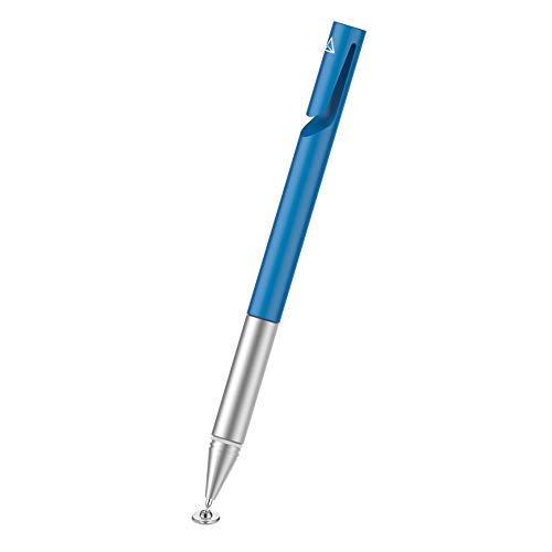 Adonit Mini 4 Stylus für Apple iPhone/iPad/Android/Windows Geräte - royal blau [Aluminium Gehäuse I Druckempfindliche Spitze I Trageclip] - ADM4RB von adonit