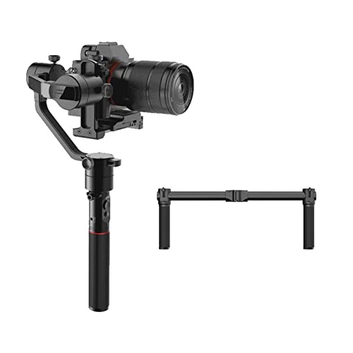 Gimbal-Stabilisator für Smartphone, SLR-Stabilisator, Mikro-Single-Aufnahmenkamera, Handgerät, 3 Gimbal (Farbe: Standard-Host + Dual-Handheld) von adsfvjndjcvdjcnjzsd