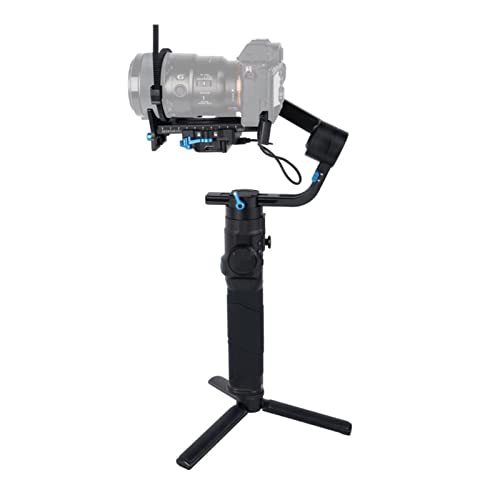 Gimbal-Stabilisator für Smartphone, professioneller SLR-Kamera-Stabilisator, Mikro-Einzelhand-PTZ-Videostabilisierung (Farbe: Schwarz, Modell: Basisversion) von adsfvjndjcvdjcnjzsd