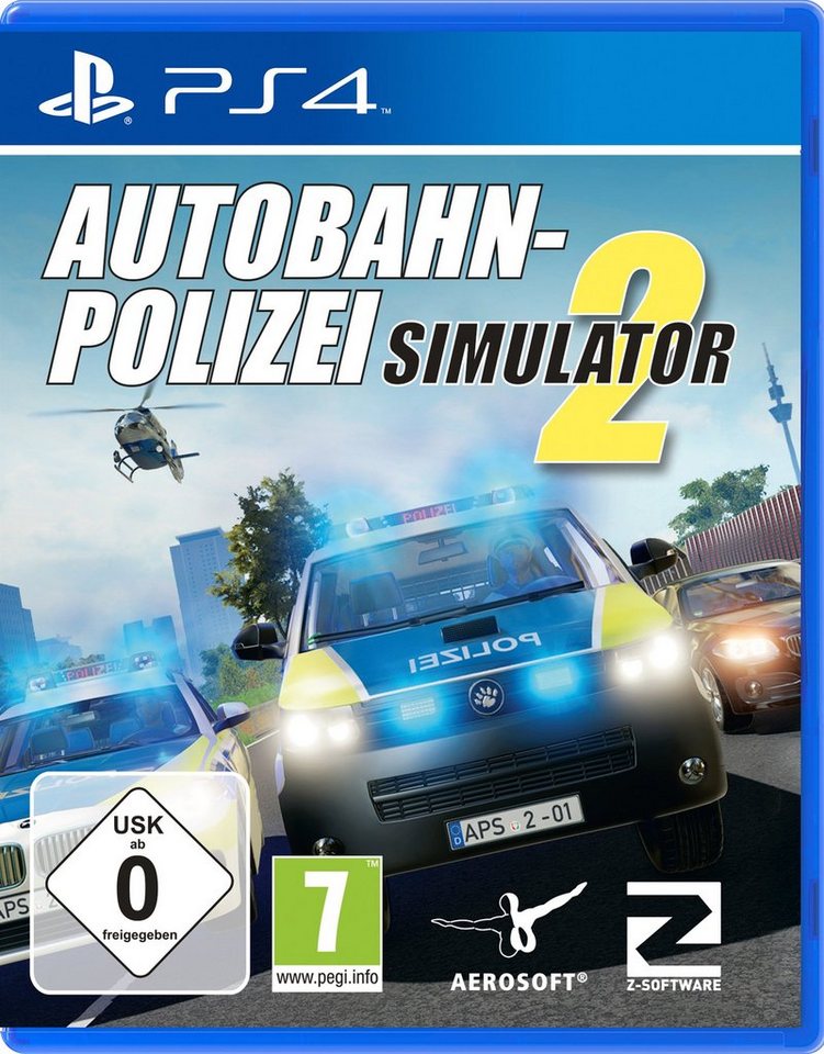 Autobahn-Polizei Simulator 2 PlayStation 4 von aerosoft
