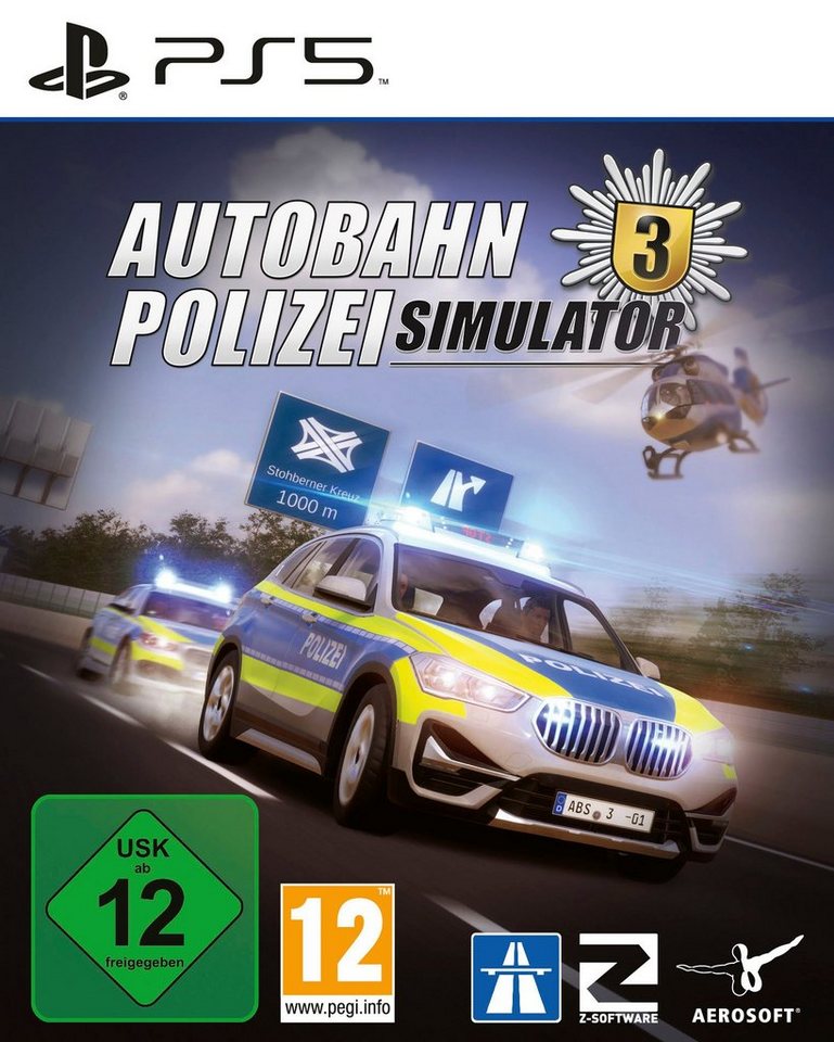 Autobahn-Polizei Simulator 3 PlayStation 5 von aerosoft