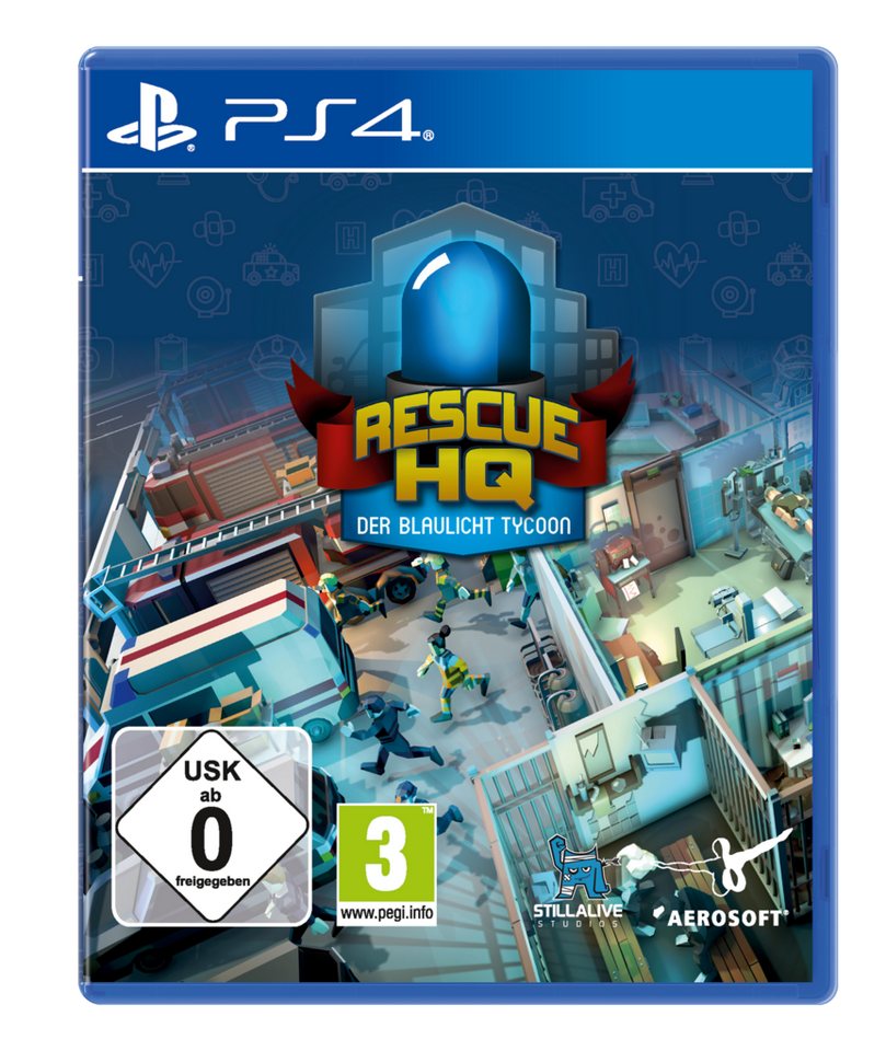 Der Blaulicht Tycoon - Rescue HQ von aerosoft