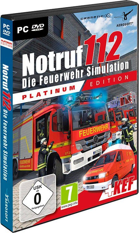 Die Feuerwehr Simulator PC von aerosoft