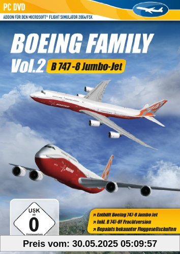 Flight Simulator X - Boeing Family Vol. 2 (747) (Add - On) - [PC] von aerosoft