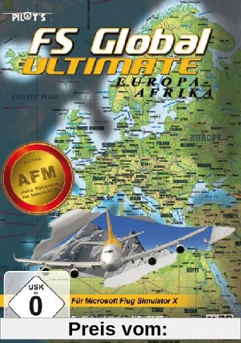 Flight Simulator X - FS Global Ultimate: Europa - Afrika von aerosoft