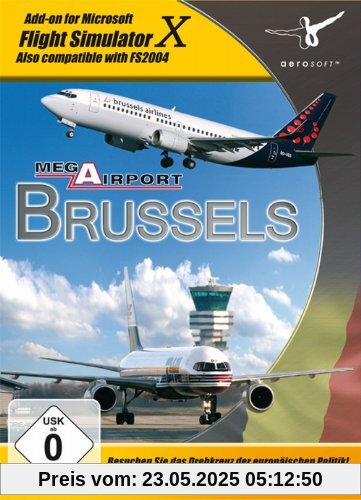 Flight Simulator X - Mega Airport Brussels Flight Simulator X - Mega Airport Brussels von aerosoft