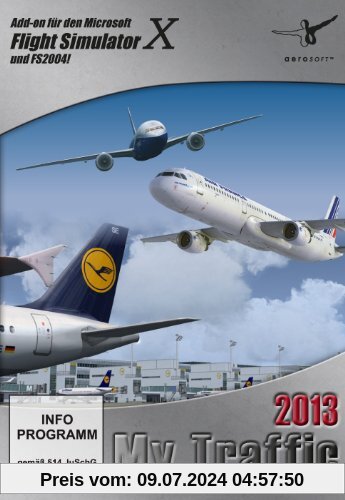 Flight Simulator X - My Traffic 2013 (Add-On) von aerosoft