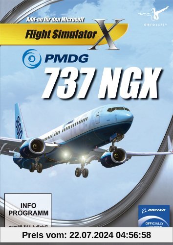 Flight Simulator X - PMDG 737 NGX (Add-On) von aerosoft