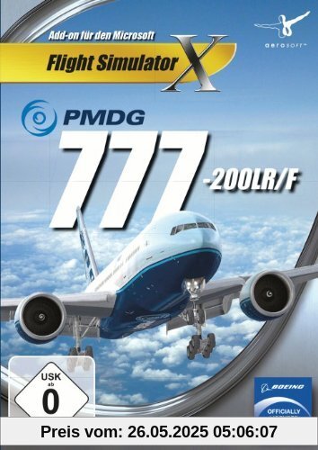 Flight Simulator X - PMDG 777-200LR/F (Add-On) - [PC] von aerosoft
