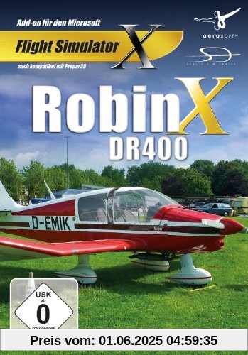 Flight Simulator X - Robin DR 400 (Add-On) von aerosoft