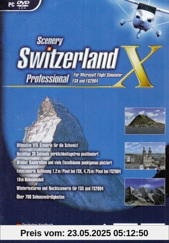 Flight Simulator X - Switzerland Pro Flight Simulator X - Switzerland Pro von aerosoft