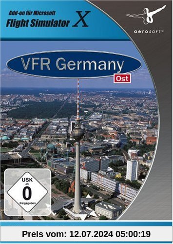 Flight Simulator X - VFR Germany 4:Ost (Add-On) von aerosoft