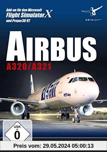 Flight SimulatorX - Airbus A320 / A321 (Add-On) von aerosoft