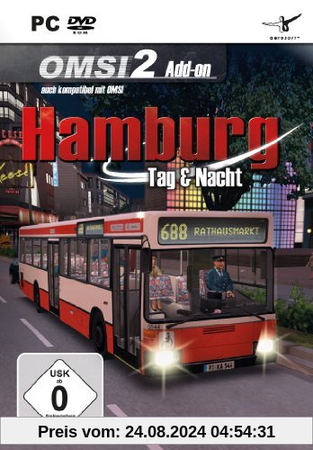 OMSI 1&2 - Hamburg Tag & Nacht (Add - On) - [PC] von aerosoft