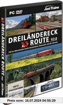 Train Simulator 2016 - Dreiländereck Route 3 V 2.0  (Add-On) von aerosoft