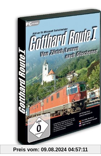 Train Simulator - Gotthard Route I: Von Zürich / Luzern nach Göschenen von aerosoft