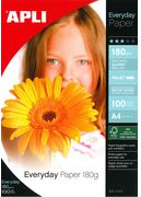 agipa Foto-Papier everyday, 100 x 150 mm, 180 g/qm hochglänzend, für Inkjetdrucker, FSC-zertifiziert, sofort - 1 Stück (11476) von agipa