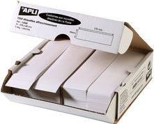 agipa Frankier-Etiketten, 175 x 45 mm, weiß, doppelt - pour le marché: F - 1 Stück (14019) von agipa