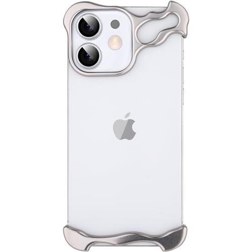 aidvaia Schutzhülle für iPhone 12, minimalistisch, stoßdämpfend, Aluminiumschalen in Luftfahrtqualität (Aluminium, poliertes Silber) aidvaia Schutzhülle für iPhone 12, minimalistisch, stoßdämpfend, Aluminiumschalen in Luftfahrtqualität (Aluminium, poliertes Silber) von aidvaia