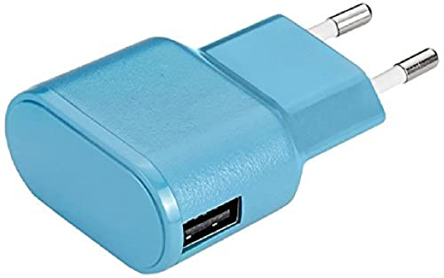 aiino Apple Wall Charger USB-Netzteil Ladegerät Steckdose 1 USB Port 1A - Blau von aiino