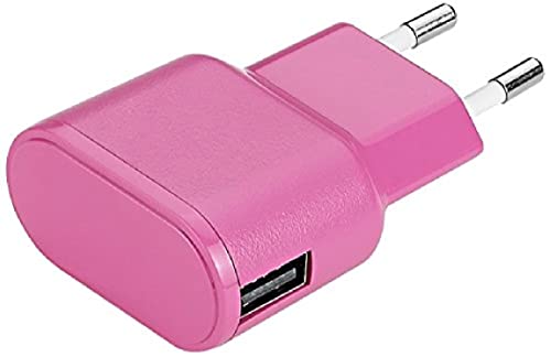 aiino Apple Wall Charger USB-Netzteil Ladegerät Steckdose 1 USB Port 1A - Pink von aiino