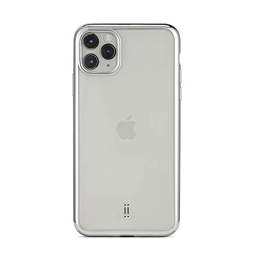 aiino Charm - Schutzhülle für iPhone 11 Pro, Ultra-resistent & leicht, Silikon Handyhülle, stoß- und kratzfest, kabelloses Aufladen, weicher Griff, hoher Aufprallschutz, italienische Qualität - Silber aiino Charm - Schutzhülle für iPhone 11 Pro, Ultra-resistent & leicht, Silikon Handyhülle, stoß- und kratzfest, kabelloses Aufladen, weicher Griff, hoher Aufprallschutz, italienische Qualität - Silber von aiino