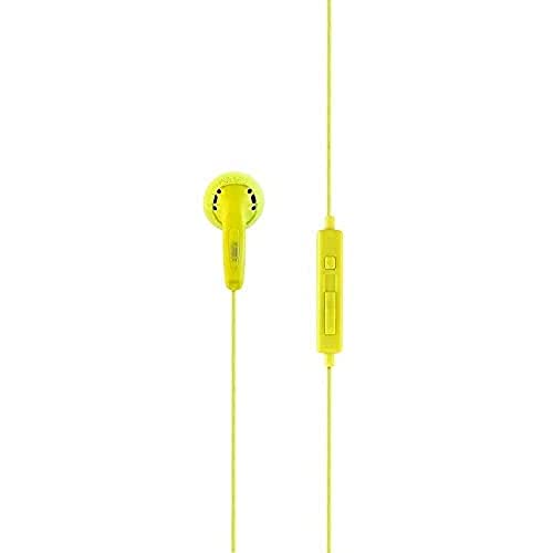 aiino MONO – In-Ear-Kopfhörer Kopfhörer MONO, Anti-Knoten-Kabel, universelle Kompatibilität, Multifunktionsmikrofon – Lindgrün von aiino