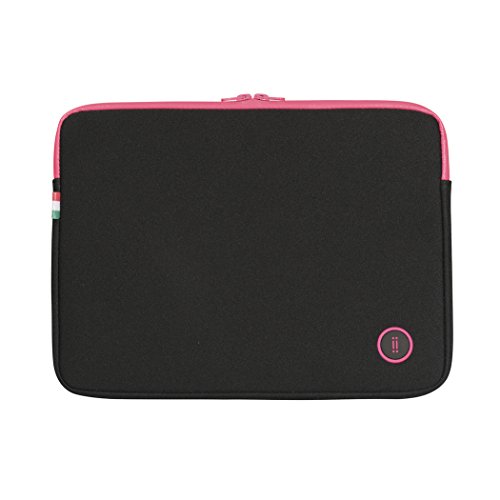 aiino - MacBook Sleeve 13" I iPad Pro I MacBook Air I MacBook Pro Retina Sleeve I 13 Zoll Tasche für Laptops I Reisverschluß-Tasche für MacBooks I Notebook- & Laptop-Transporthülle I Apple - Pink von aiino