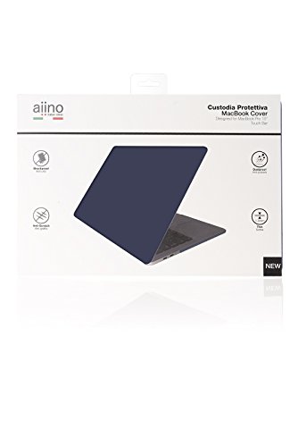aiino – Schutzhülle für Macbook Pro 15" Zoll, matt, ultradünn, stoßfeste Abdeckung, gummiertes & rutschfestes Material, schützt vor Kratzern & Stößen, Case, Hartschalen Laptophülle – Dunkelblau aiino – Schutzhülle für Macbook Pro 15" Zoll, matt, ultradünn, stoßfeste Abdeckung, gummiertes & rutschfestes Material, schützt vor Kratzern & Stößen, Case, Hartschalen Laptophülle – Dunkelblau von aiino