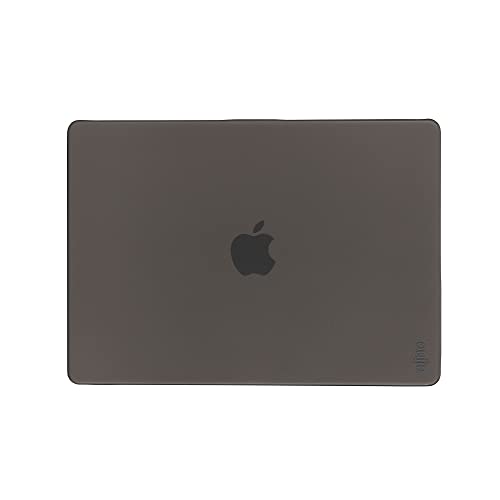 aiino Soft Shell Halbtransparente Hülle für MacBook, Ultraleicht und Strapazierfähig, Schutzhülle für MacBook Pro 14 M1/M2 Pro und Max (21/22), Kratzfest, Stoßfest, Schwarz von aiino