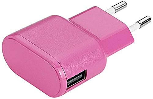 aiino Wall Charger USB-Netzteil Ladegerät Steckdose 1 USB Port 1A - Pink von aiino