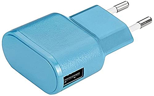 aiino Wall Charger USB-Netzteil Ladegerät Steckdose 1 USB Port 1A für Samsung Geräte - Blau von aiino