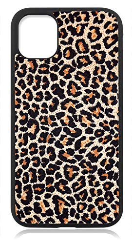 Handyhülle Kompatibel mit iPhone 13 Mini mit Leoparden Bild, Silikon Hülle Leopardenmuster V1 von aina
