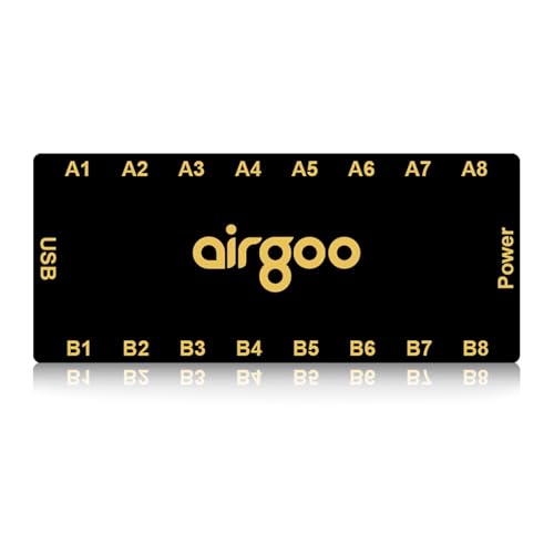 airgoo Signal-RGB-Controller-Hub mit 16 Anschlüssen, SATA-betriebener PC-Beleuchtungs-Hub mit integrierter Sicherung, Synchronisierung von RGB-Streifen/-Lüftern über SignalRGB-Software, AG-DRGB16 airgoo Signal-RGB-Controller-Hub mit 16 Anschlüssen, SATA-betriebener PC-Beleuchtungs-Hub mit integrierter Sicherung, Synchronisierung von RGB-Streifen/-Lüftern über SignalRGB-Software, AG-DRGB16 von airgoo