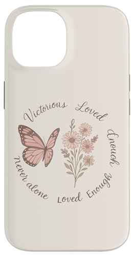 Adretter christlicher Schmetterling und Blume Hülle für iPhone 14 Adretter christlicher Schmetterling und Blume Hülle für iPhone 14 von aith & Bloom | Christian Encouragement