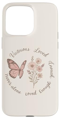 Adretter christlicher Schmetterling und Blume Hülle für iPhone 15 Pro Max Adretter christlicher Schmetterling und Blume Hülle für iPhone 15 Pro Max von aith & Bloom | Christian Encouragement